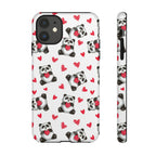Cute Panda Pattern Phone Case — Tough Cases