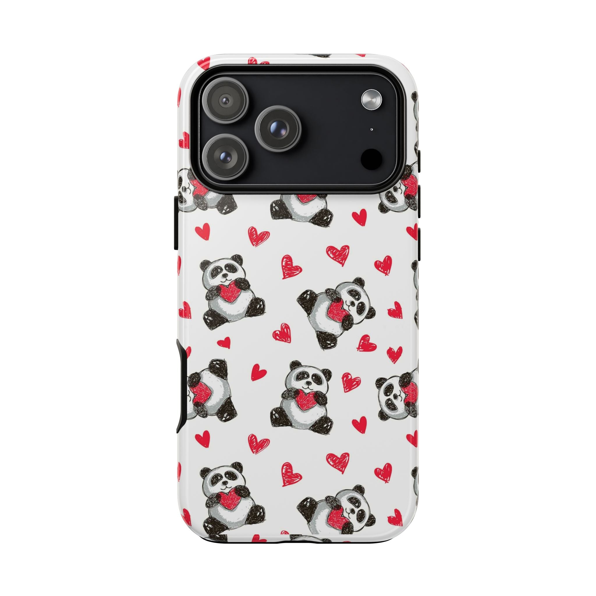Cute Panda Pattern Phone Case — Tough Cases