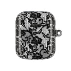 Black Floral Lace - AirPod Case