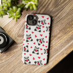 Cute Panda Pattern Phone Case — Tough Cases