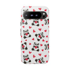 Cute Panda Pattern Phone Case — Tough Cases