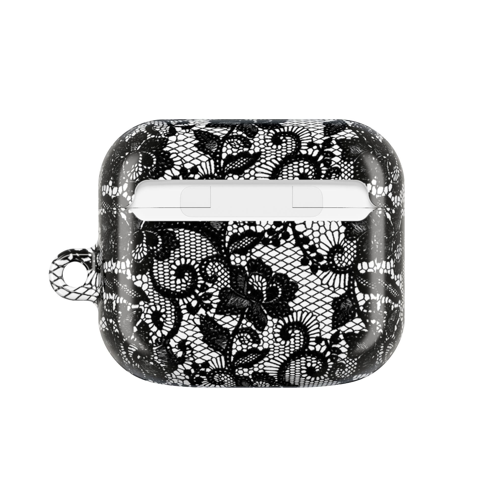 Black Floral Lace - AirPod Case
