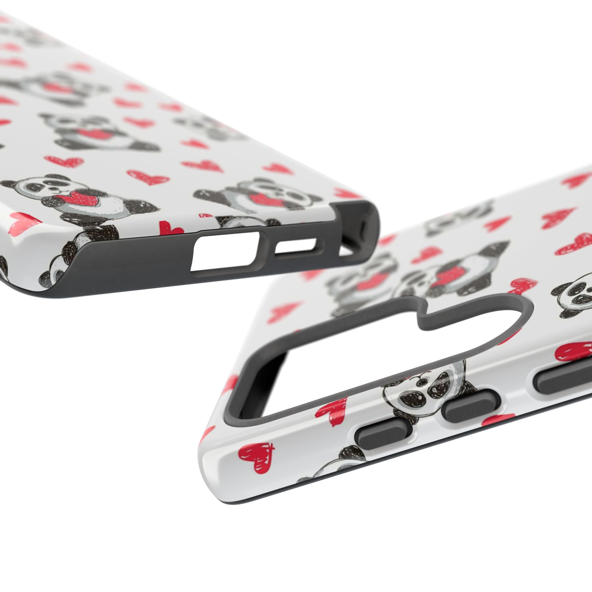 Cute Panda Pattern Phone Case — Tough Cases