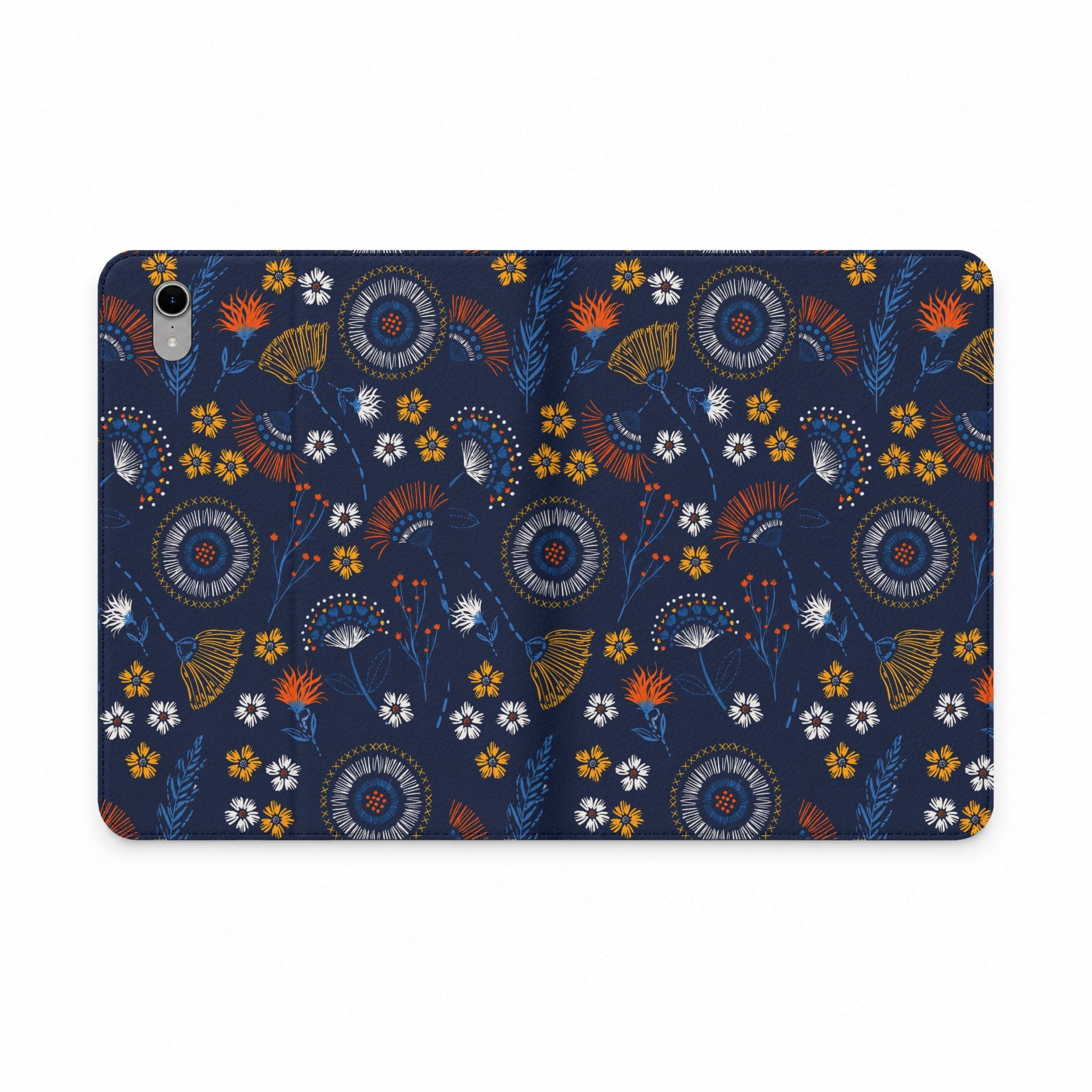 Midnight Wildflower - Tablet Folio Case