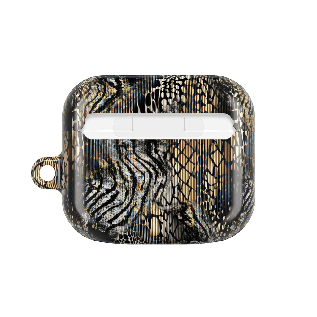 Animal Print AirPod Case — Stylish Snake & Zebra Pattern Protective Cover