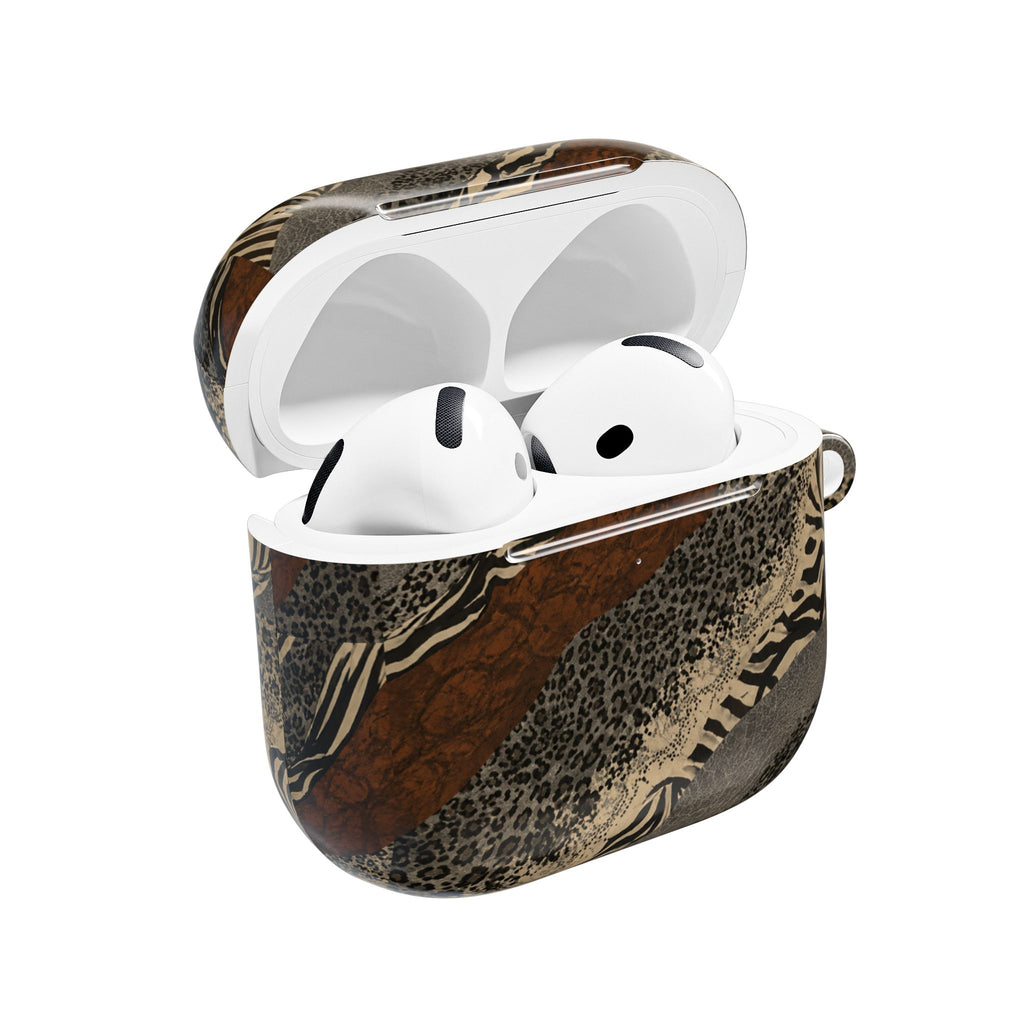 Animal Print AirPod Case – Leopard & Zebra Pattern Protective Cover