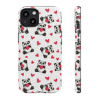 Cute Panda Pattern Phone Case — Tough Cases