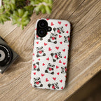 Cute Panda Pattern Phone Case — Tough Cases