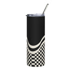 Monochrome Flow - 20oz Stainless Steel Tumbler