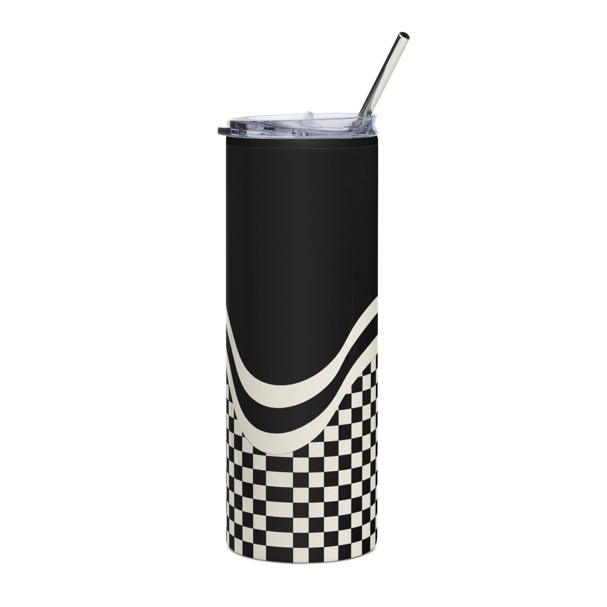Monochrome Flow - 20oz Stainless Steel Tumbler