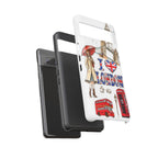 I Love London Illustrated Collage phone case | Tough Case