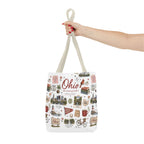 Ohio Illustrated Tote Bag — All-Over-Print Travel & Gift Tote