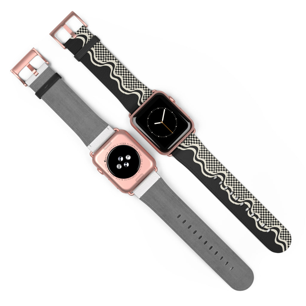 Monochrome Flow - Apple Watch Strap