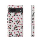Cute Panda Pattern Phone Case — Tough Cases