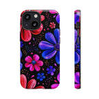 iPhone 13 Mini / Glossy - Neon Floral