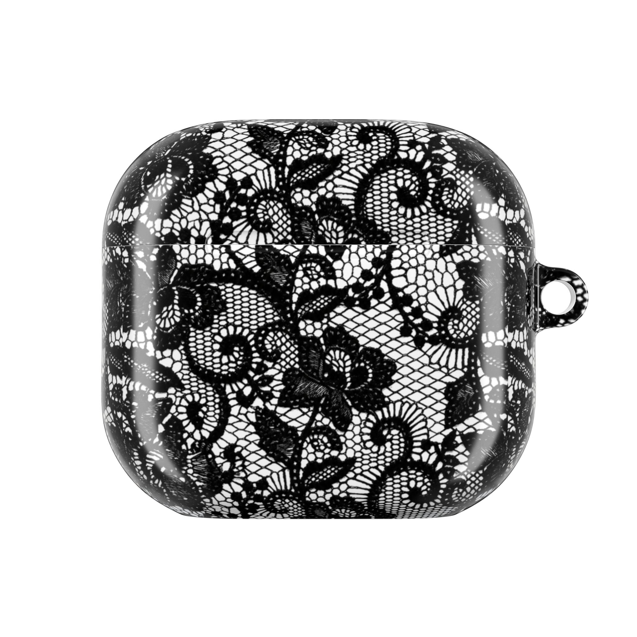 Black Floral Lace - AirPod Case