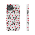 Cute Panda Pattern Phone Case — Tough Cases