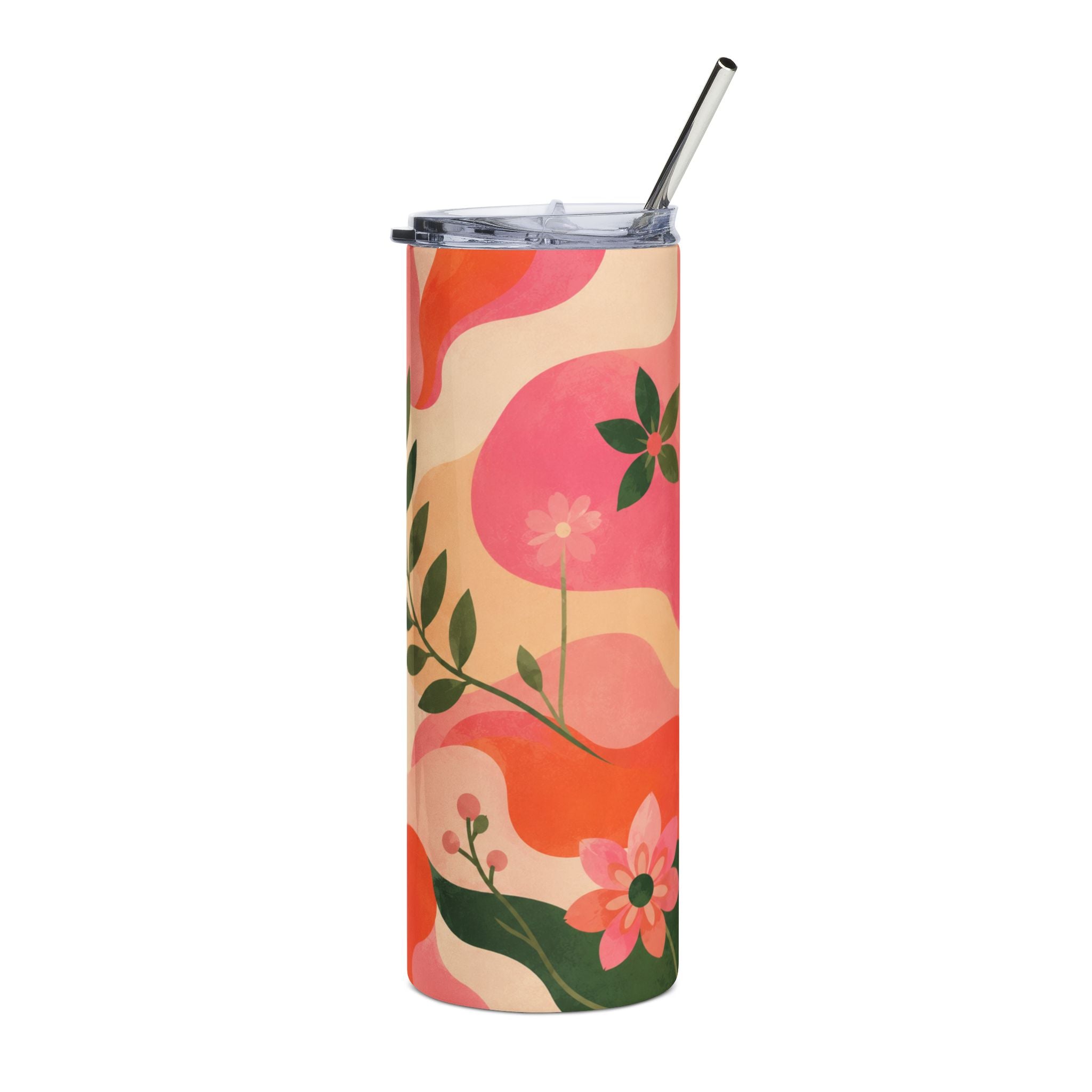 Floral Fluidity - 20oz Travel Cup