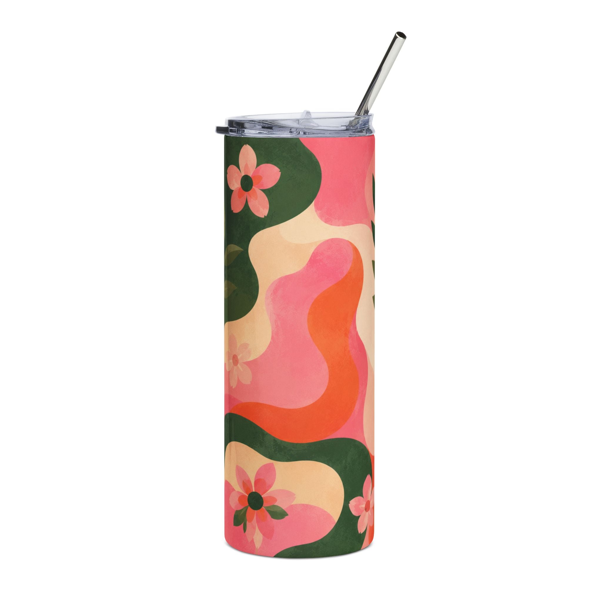 Floral Fluidity - 20oz Travel Cup