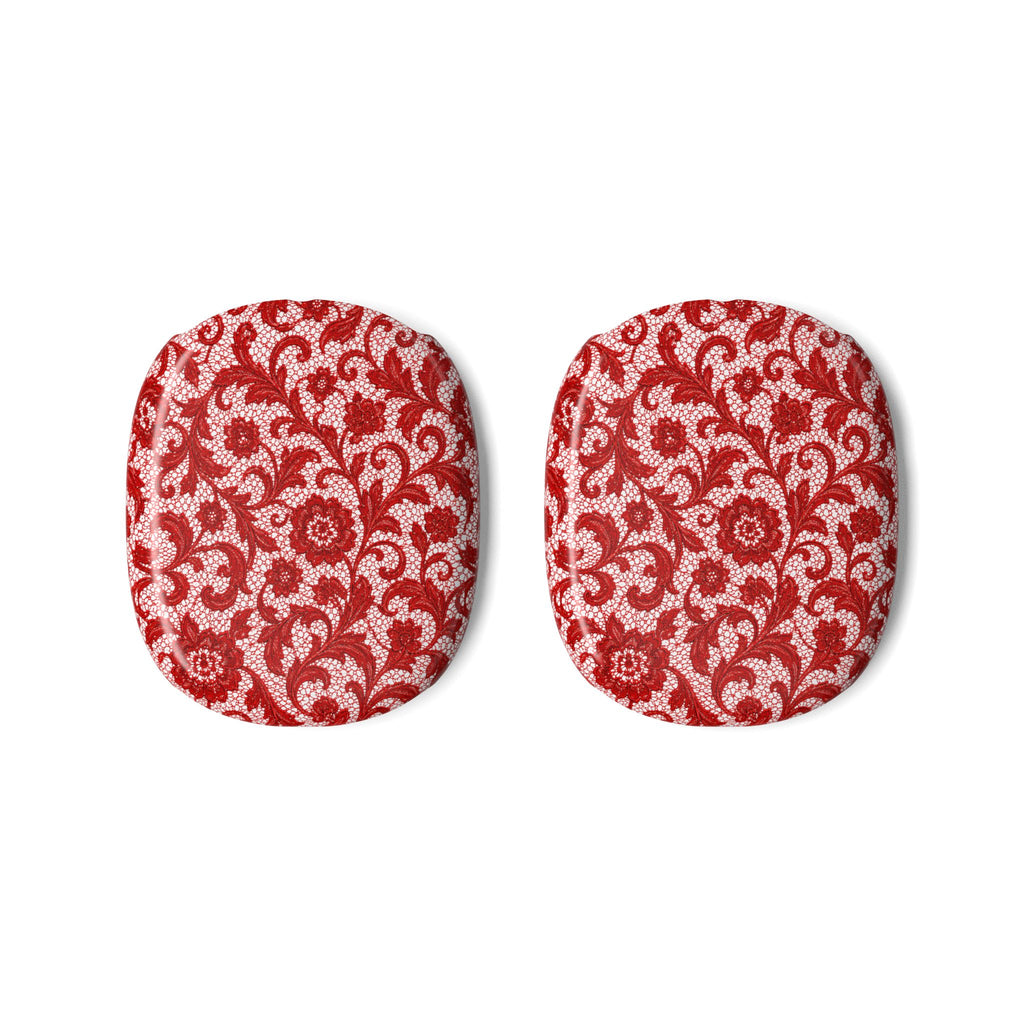 Red Floral Lace - AirPods Max Case
