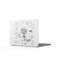 Clear MacBook Case — 'Coder Chaos' Funny Programmer Design