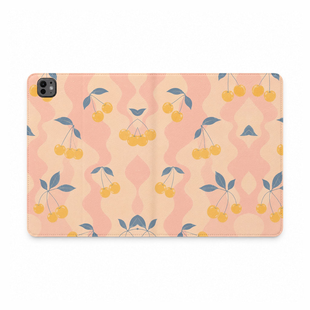 Retro Yellow Cherry - Tablet Case