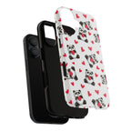 Cute Panda Pattern Phone Case — Tough Cases