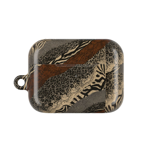 Animal Print AirPod Case – Leopard & Zebra Pattern Protective Cover