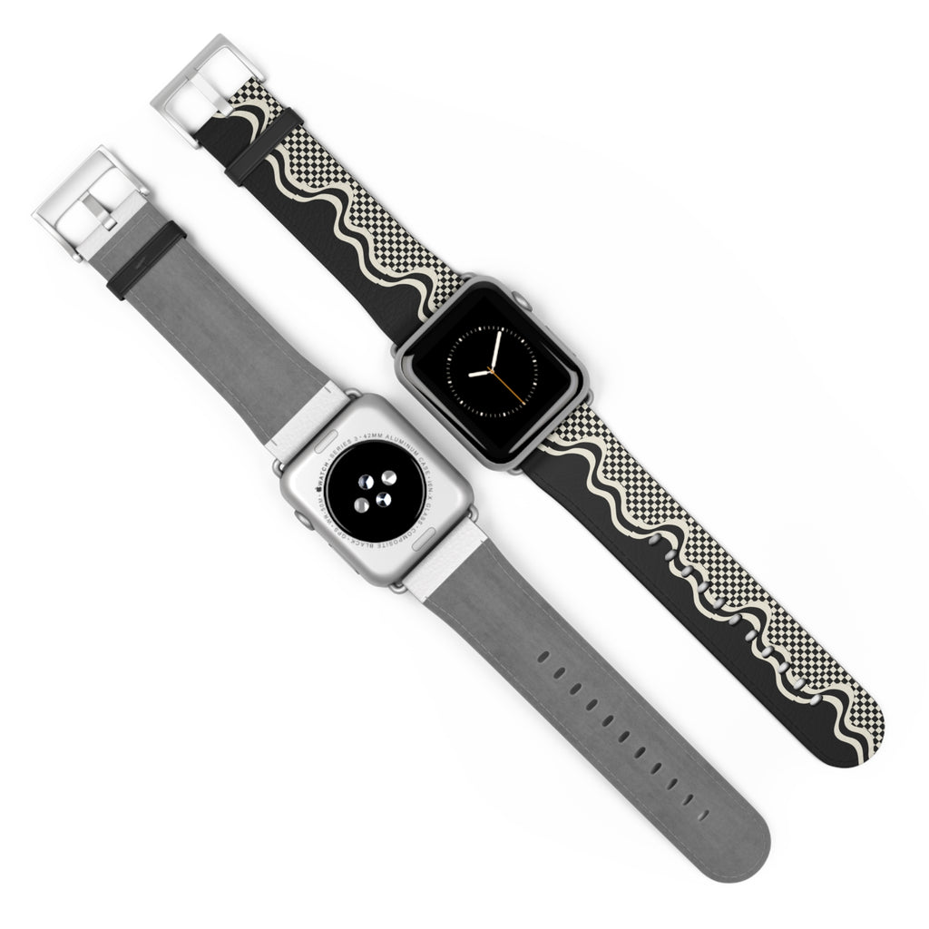 Monochrome Flow - Apple Watch Strap