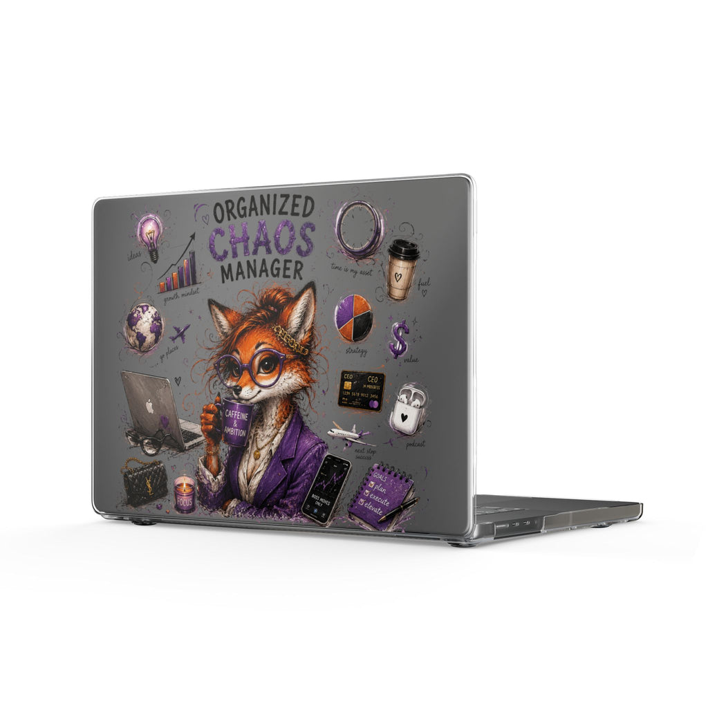 Organized Chaos Manager - Clear MackBook Case