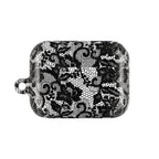 Black Floral Lace - AirPod Case