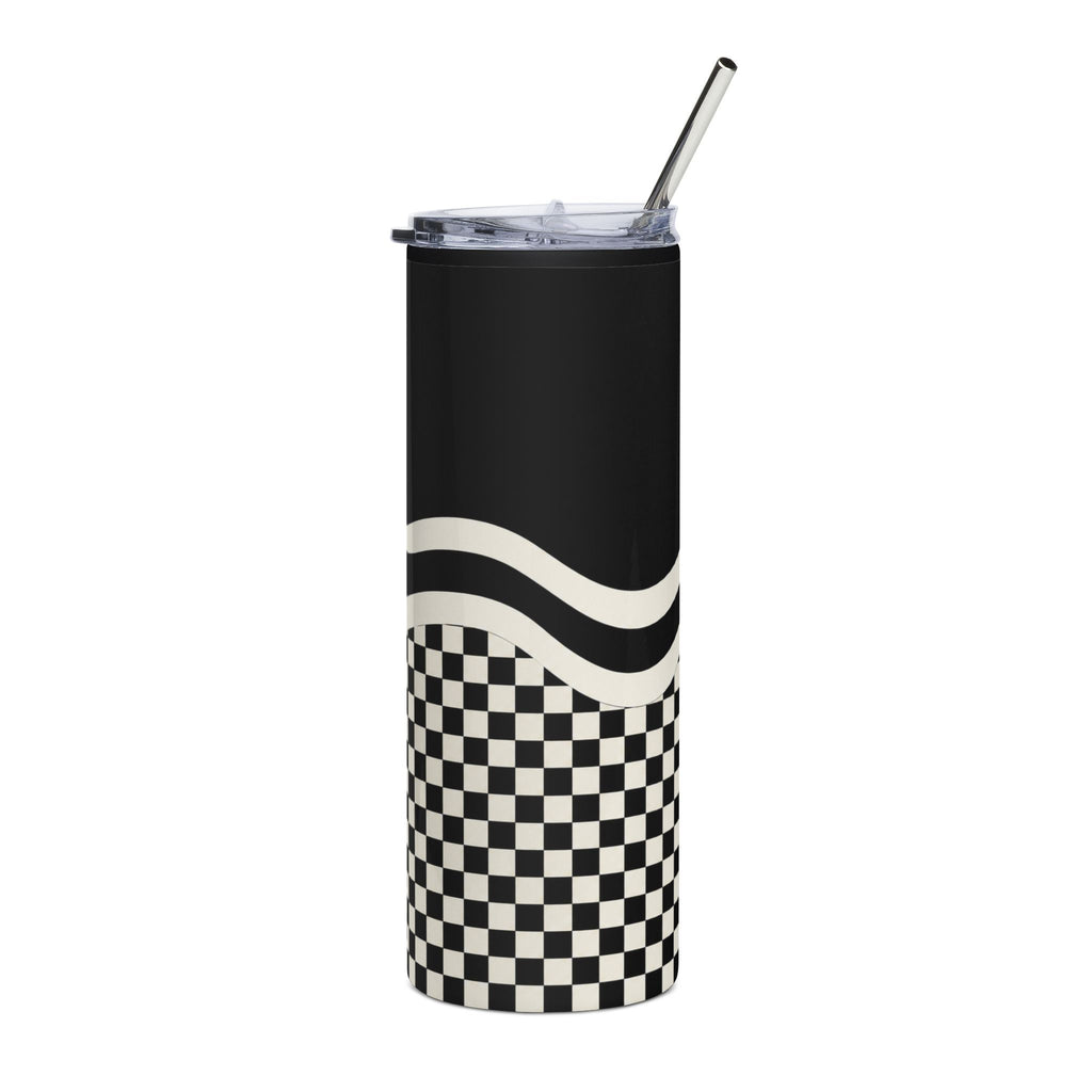 Monochrome Flow - 20oz Stainless Steel Tumbler