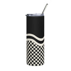 Monochrome Flow - 20oz Stainless Steel Tumbler