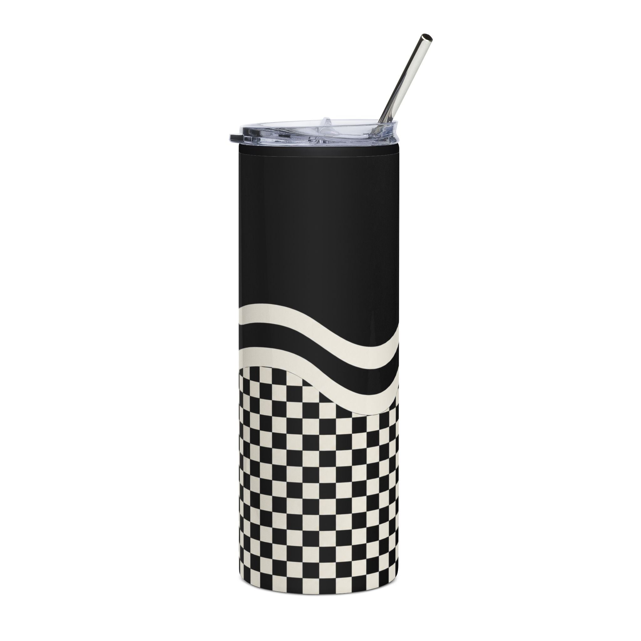 Monochrome Flow - 20oz Stainless Steel Tumbler