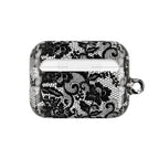 Black Floral Lace - AirPod Case