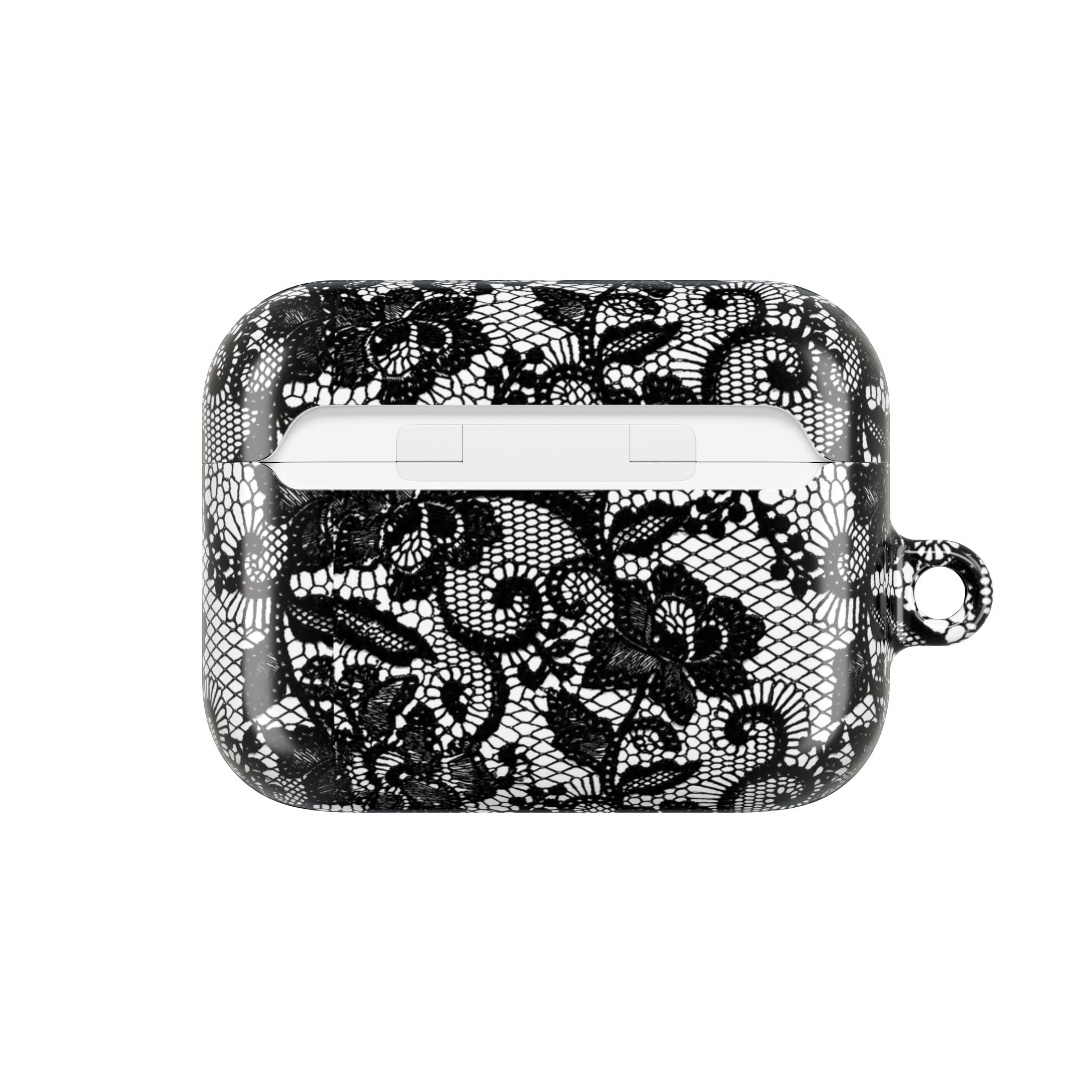 Black Floral Lace - AirPod Case