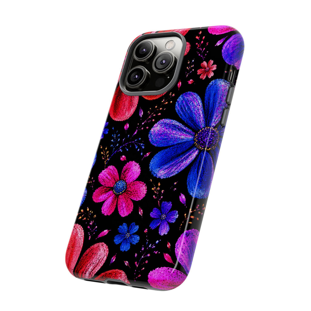 iPhone 14 Pro Max / Glossy - Neon Floral