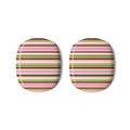 Striped Pink & Olive - AirPod Max Case