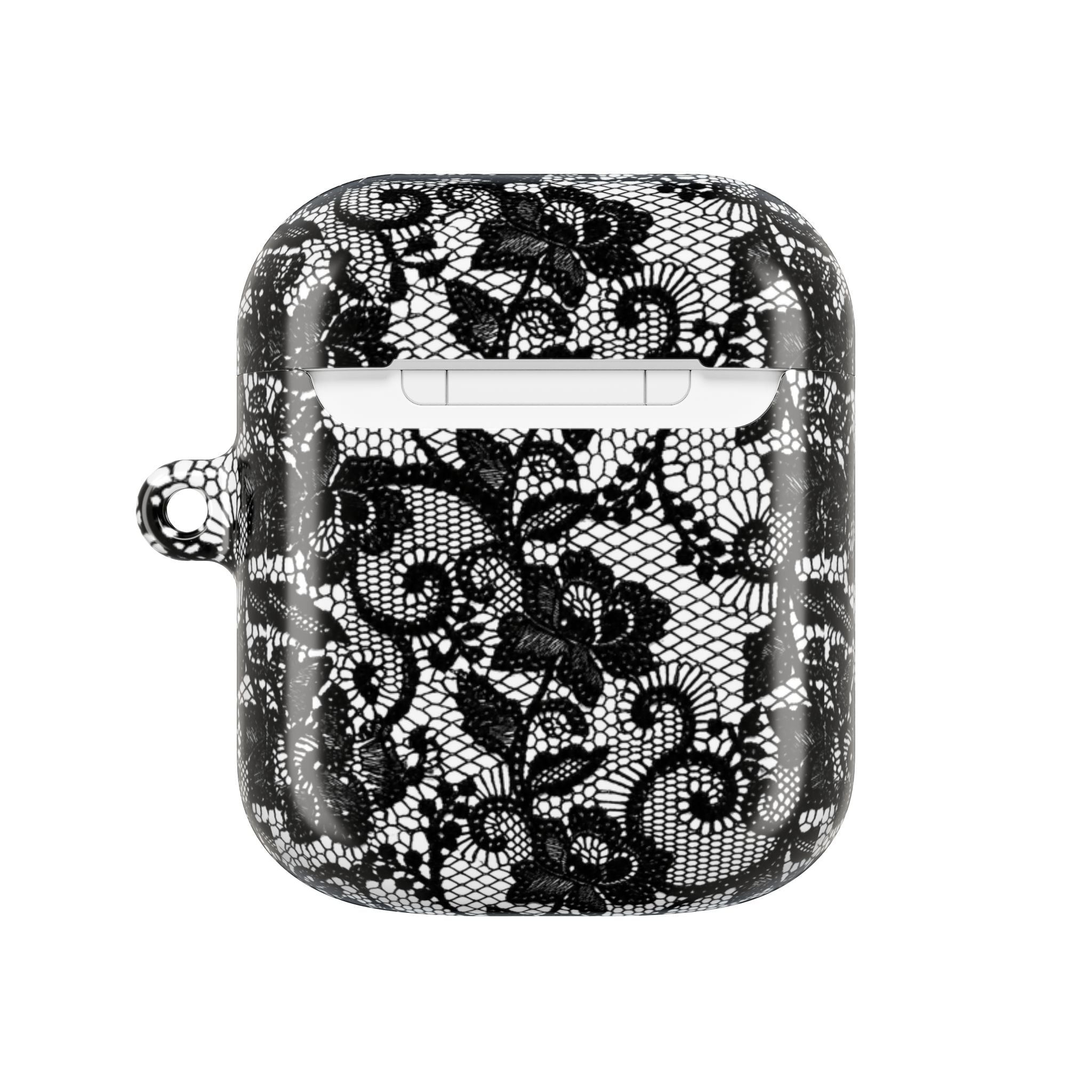 Black Floral Lace - AirPod Case