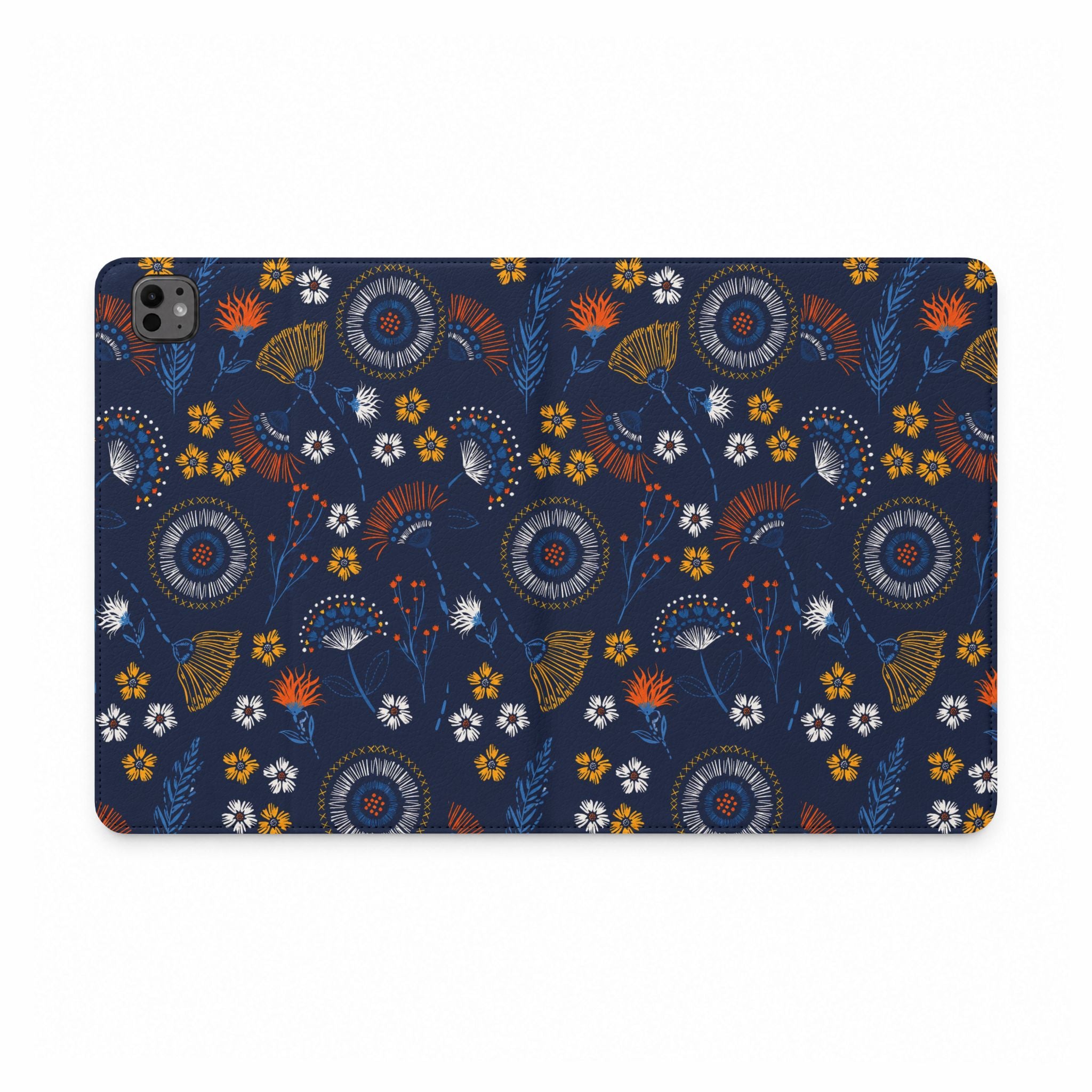 Midnight Wildflower - Tablet Folio Case