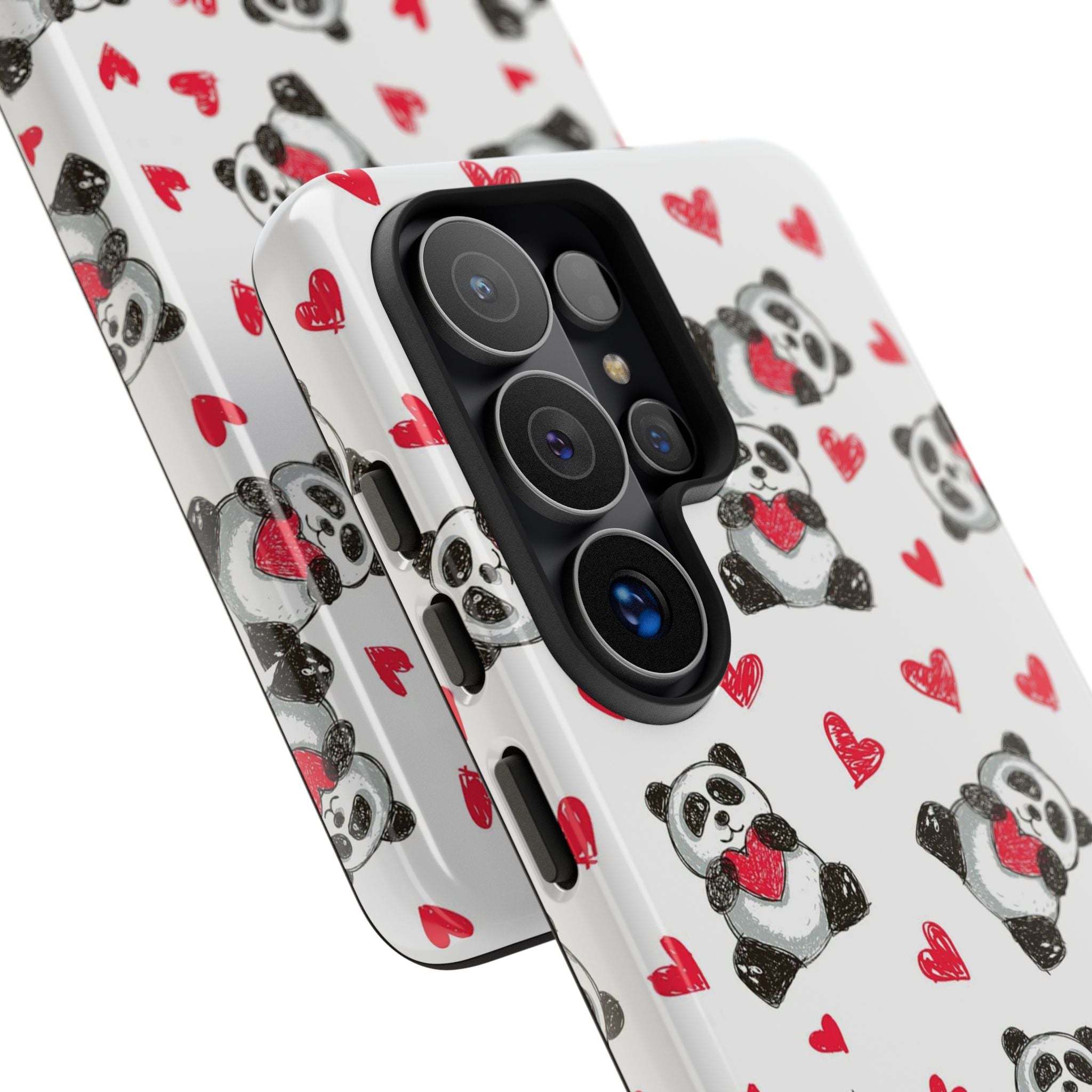Cute Panda Pattern Phone Case — Tough Cases