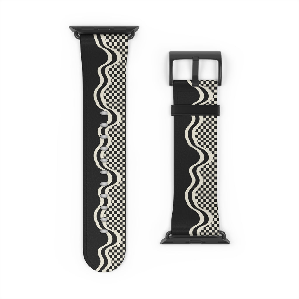 Monochrome Flow - Apple Watch Strap