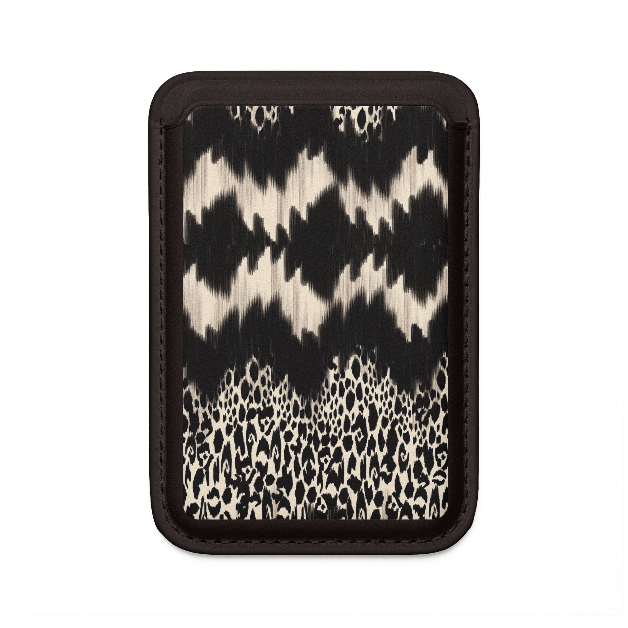 Leopard Glitch - Cardholder