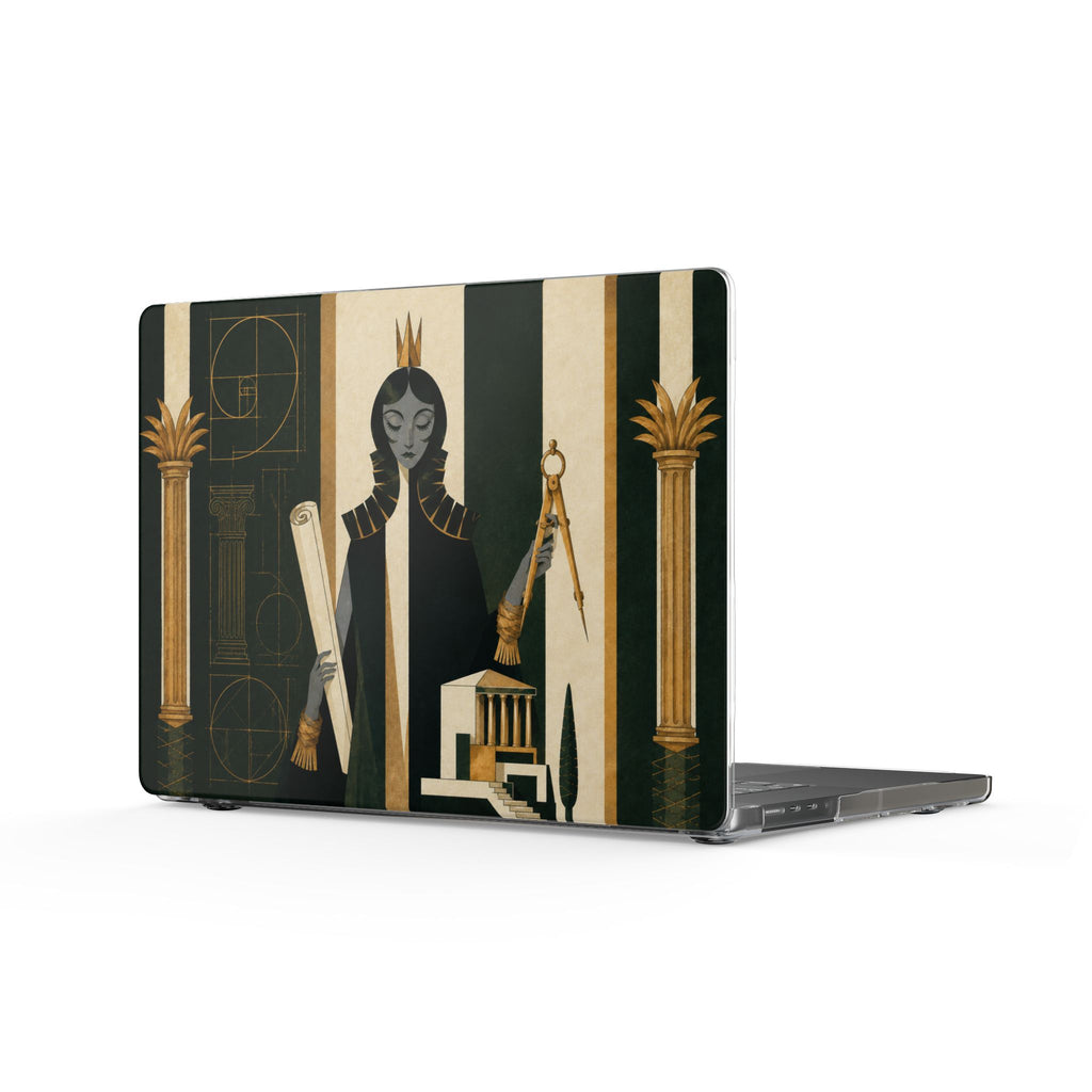 Architectural Goddess - Clear MacBook Case