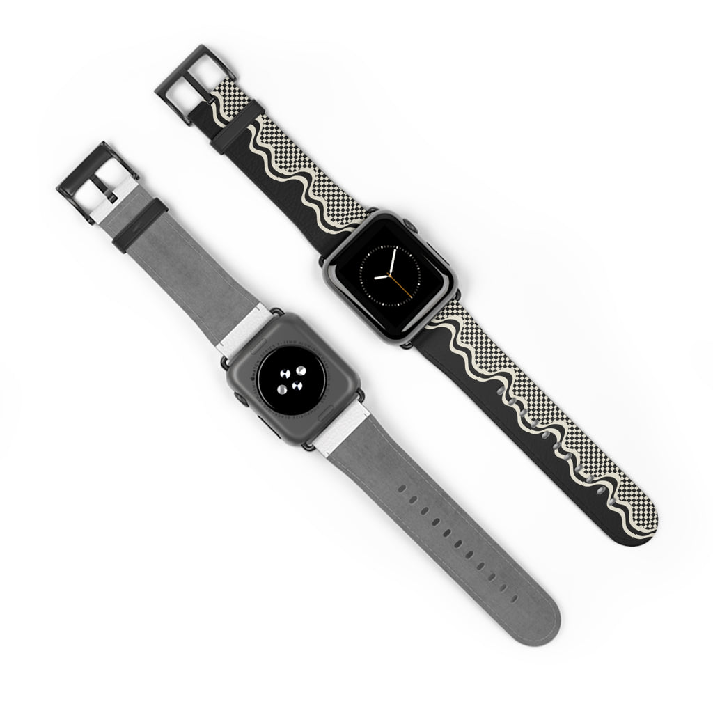Monochrome Flow - Apple Watch Strap