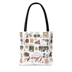 Ohio Illustrated Tote Bag — All-Over-Print Travel & Gift Tote