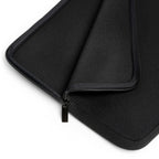 Physics Doodle Laptop Sleeve — Cute Science Notes & Cat Illustration