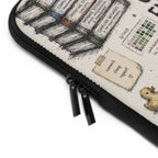 Computer Engineering Laptop Sleeve — Cute Tech Doodle Design