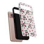 Cute Panda Pattern Phone Case — Tough Cases