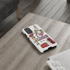 I Love London Illustrated Collage phone case | Tough Case